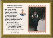 First Holy Communion  Gift - Photomount